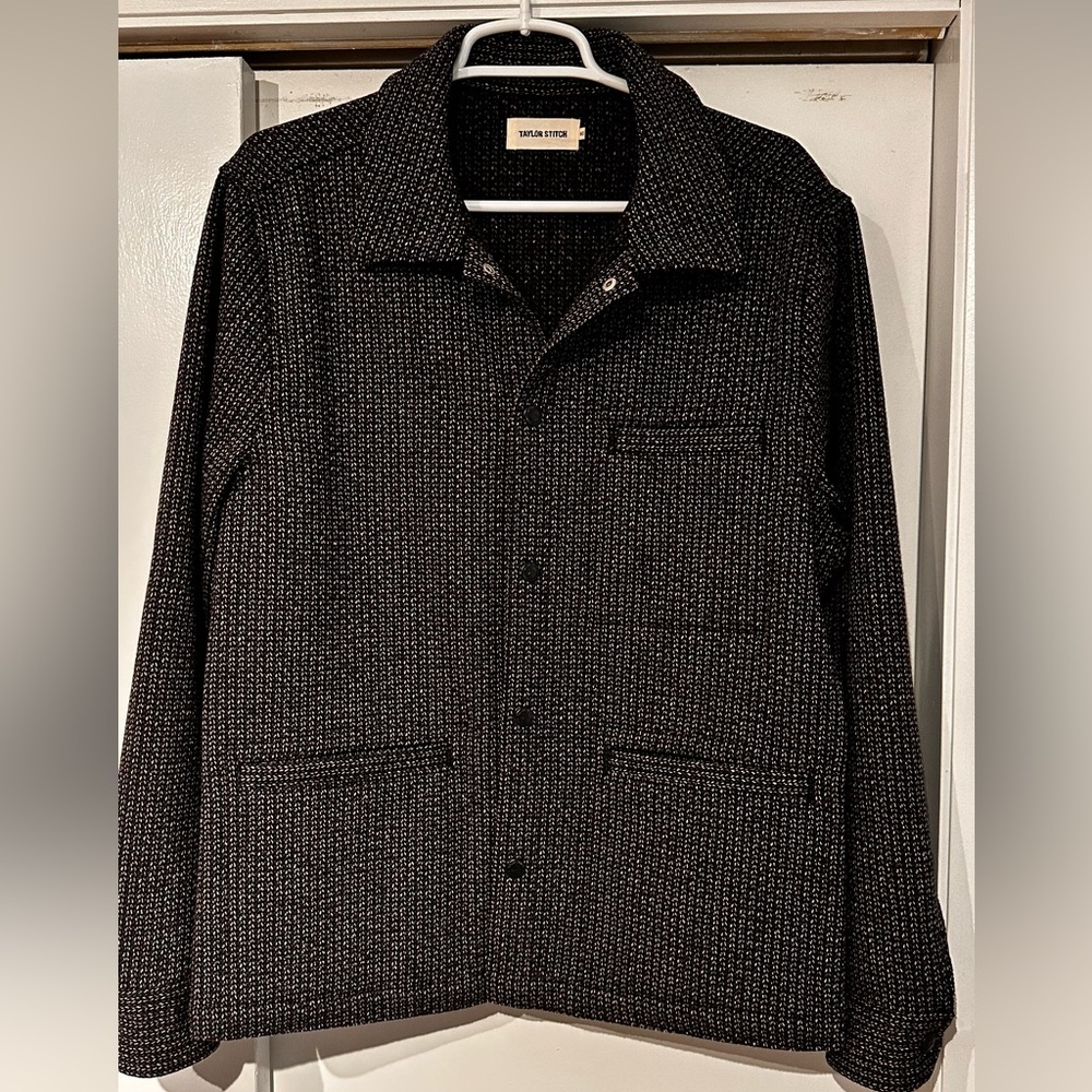 Taylor Stitch The Decker Jacket in Wool Beach Cloth, M 40